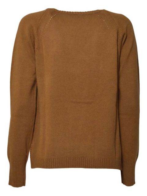 SOLOTRE raglan-sleeve sweater - Brown - zdjęcie produktu nr 2