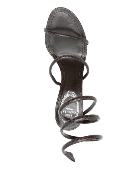 René Caovilla 80mm Cleo sandals - Brown - zdjęcie produktu nr 2