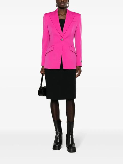 Versace Medusa single-breasted virgin-wool blazer - Pink - zdjęcie produktu nr 2