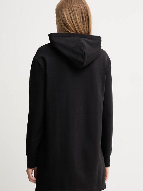 Calvin Klein Jeans sukienka kolor czarny mini oversize LV047D229G - zdjęcie produktu nr 2