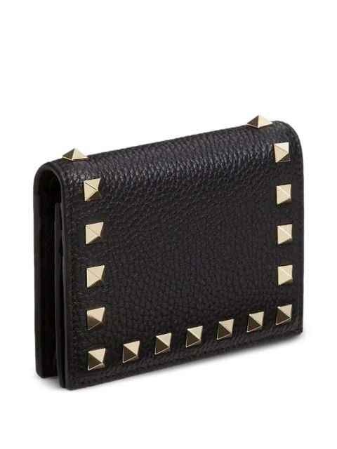 Valentino Garavani rockstud flap leather wallet - Black - zdjęcie produktu nr 2