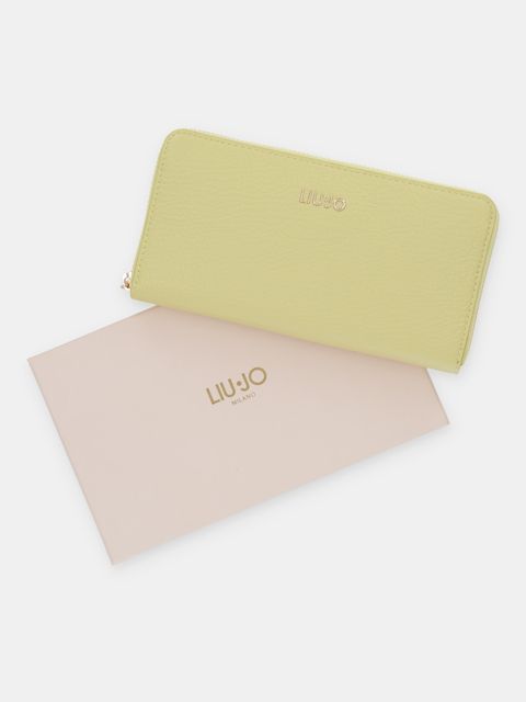 Liu Jo portfel damski kolor zielony AA6170 E1109