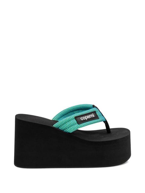 Coperni platform wedged sandals - Blue - zdjęcie produktu nr 1