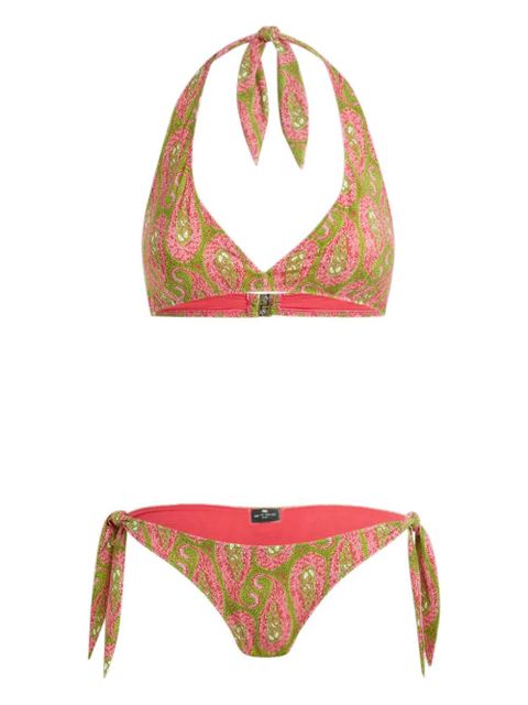 ETRO paisley-pattern bikini - Pink - zdjęcie produktu nr 1