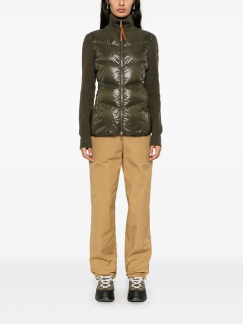 Moncler panelled jacket - Green