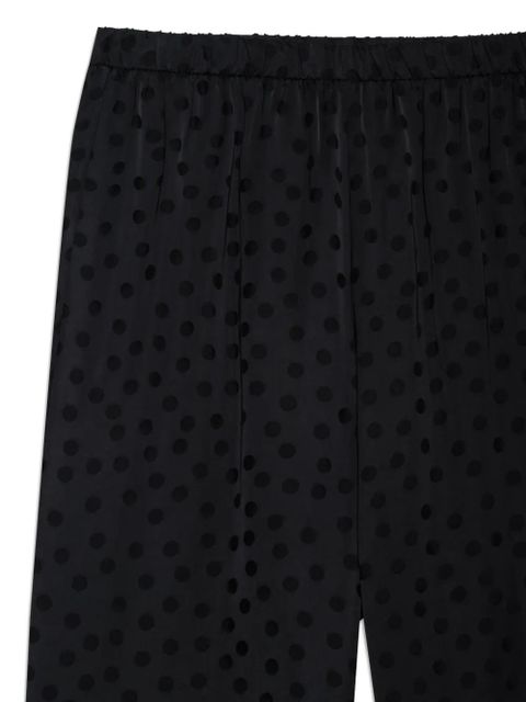 ANINE BING Elain straight-leg trousers - Black