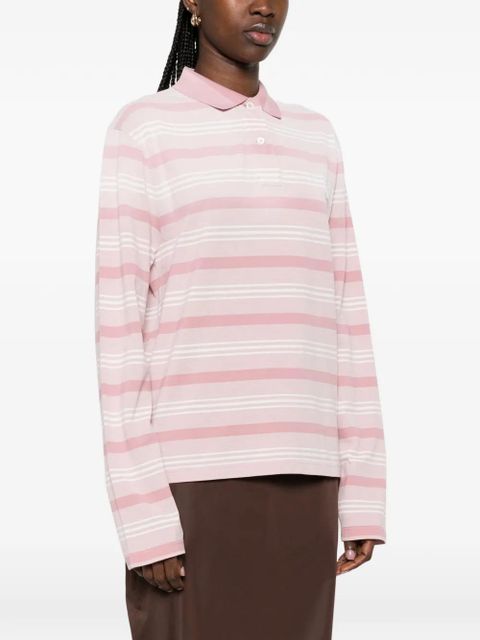Prada striped long-sleeve top - Pink