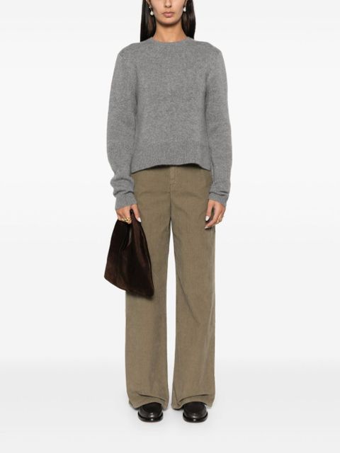 TOTEME cropped sweater - Grey - zdjęcie produktu nr 2