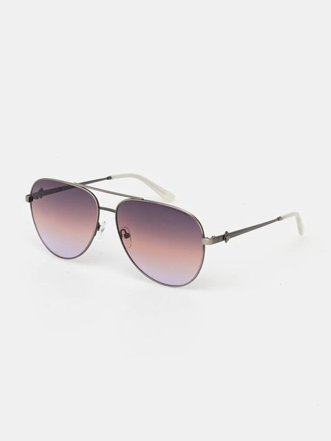 Kurt Geiger London okulary przeciwsłoneczne damskie kolor szary 4041264999 - zdjęcie produktu nr 1