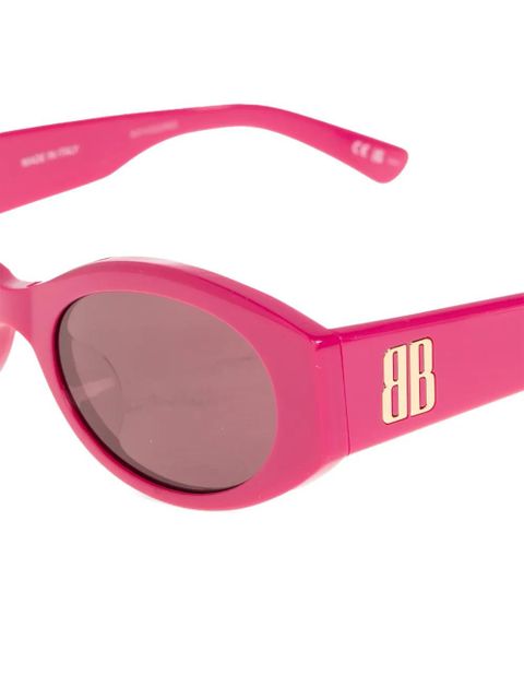 Balenciaga Eyewear oval-frame sunglasses - Pink - zdjęcie produktu nr 2
