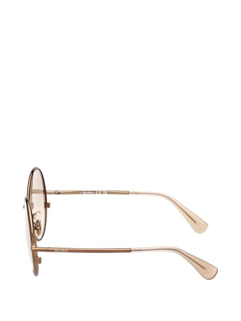 Max Mara Eyewear round-frame sunglasses - Brown