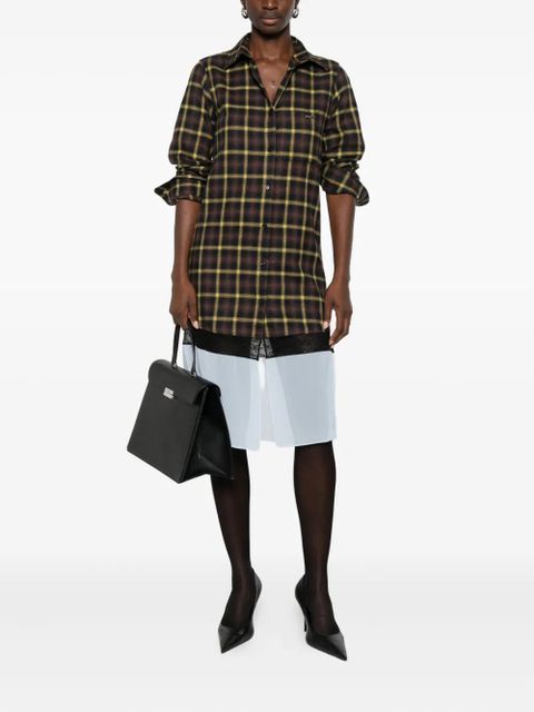 Coperni panelled layered dress - Brown - zdjęcie produktu nr 2