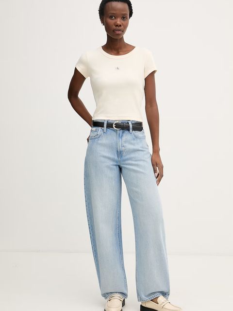 Calvin Klein Jeans t-shirt damski - zdjęcie produktu nr 1