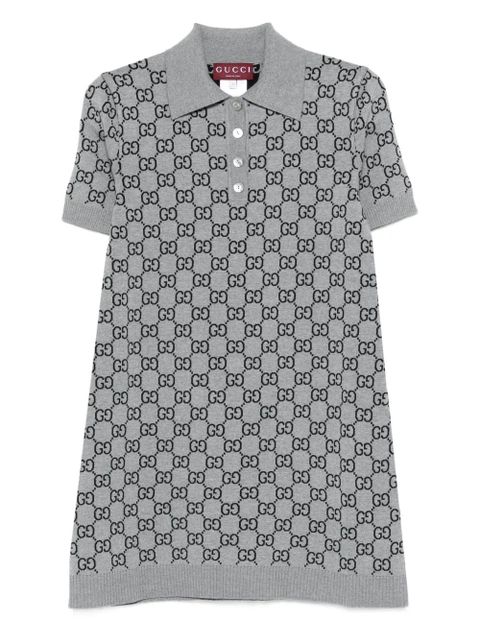 Gucci GG-pattern mini dress - Grey - zdjęcie produktu nr 1