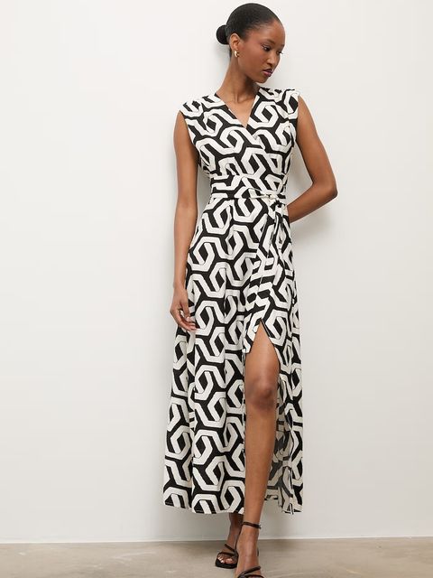 Answear.LAB sukienka letnia z wiskozy - zdjęcie produktu nr 2