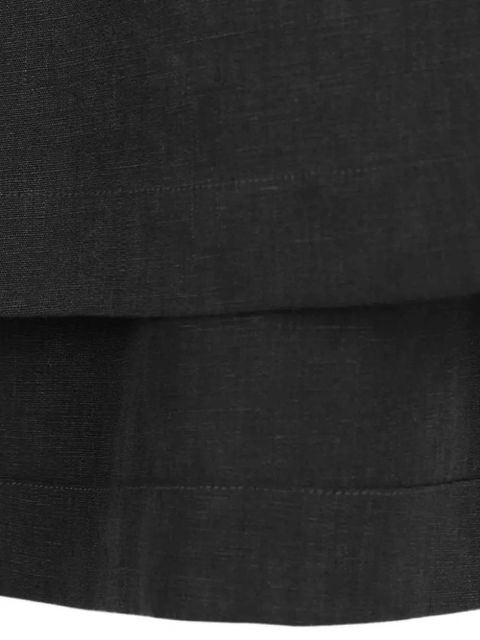 The Row flared sleeve blouse - Black