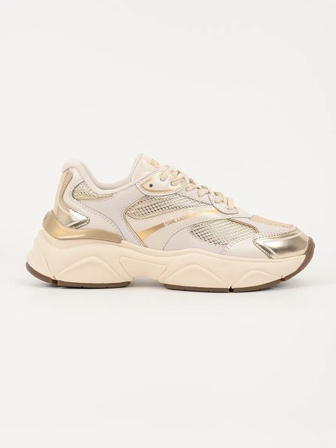 Karl Lagerfeld sneakersy KOMET damskie kolor beżowy KL65624M - zdjęcie produktu nr 1