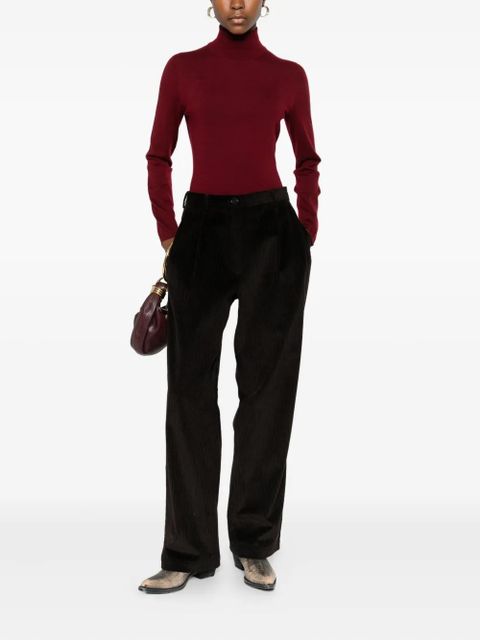 Max Mara roll-neck sweater - Red