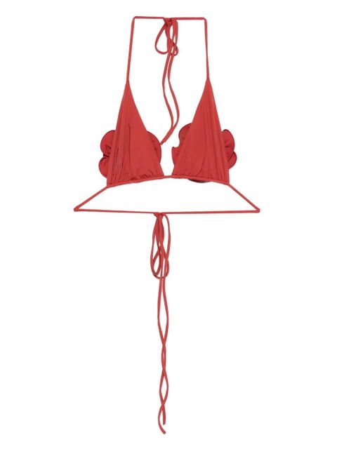 Magda Butrym floral-motif bikini top - Red - zdjęcie produktu nr 2