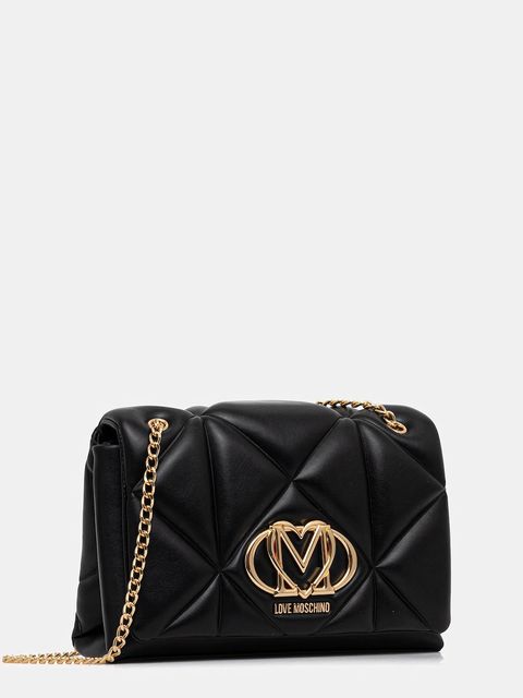 Love Moschino torebka kolor czarny JC4041PP0NLC0000