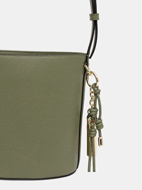 Furla torebka skórzana kolor zielony WE00859 ARE000 4555S