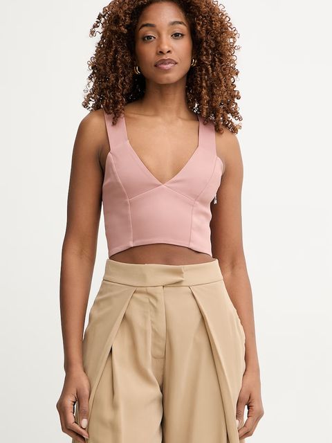 Patrizia Pepe top damski z wiskozy - zdjęcie produktu nr 1