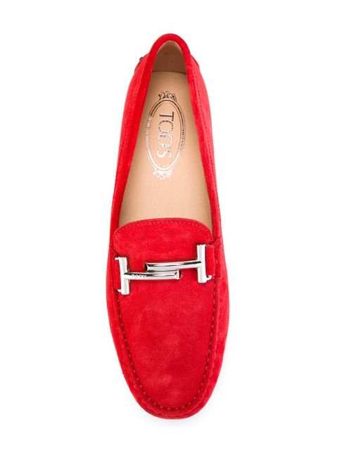 Tod's 'Gommino' driving shoes - Red