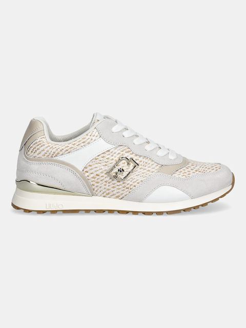 Liu Jo sneakersy LIU JO MAXI WONDER LOW 02 damskie kolor beżowy BA6015PX814S3808