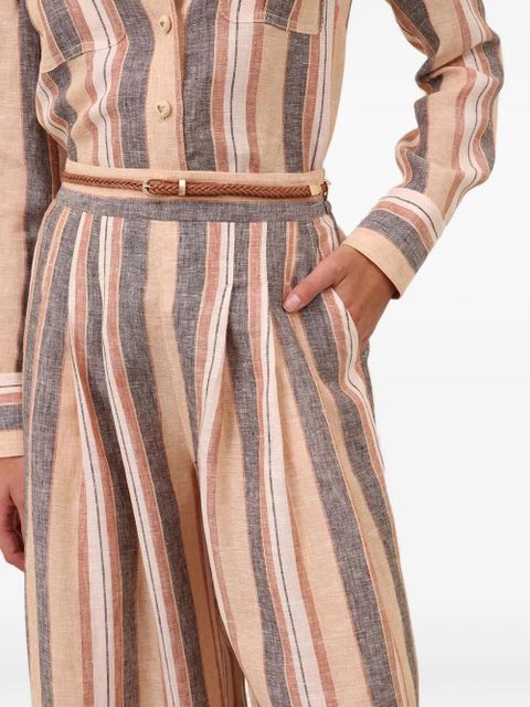 ZIMMERMANN Wanderlust striped trousers - Neutrals - zdjęcie produktu nr 2