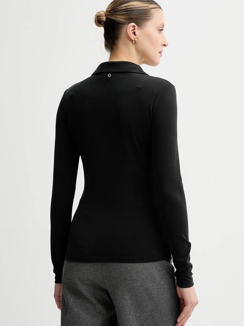 Guess longsleeve CALLIDA kolor czarny W5BP31 KCSZ2