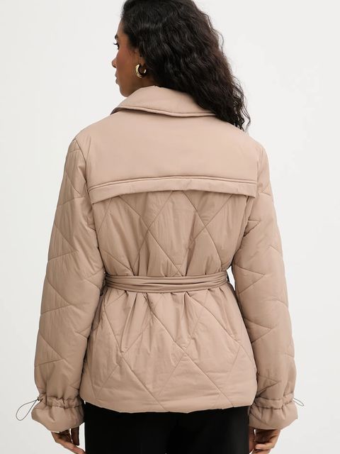 Liu Jo kurtka kolor brązowy przejściowa TA6225 T324A