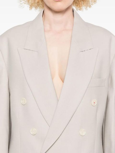 Victoria Beckham double-breasted blazer - Neutrals