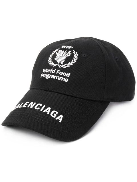 Balenciaga World Food Programme cap - Black