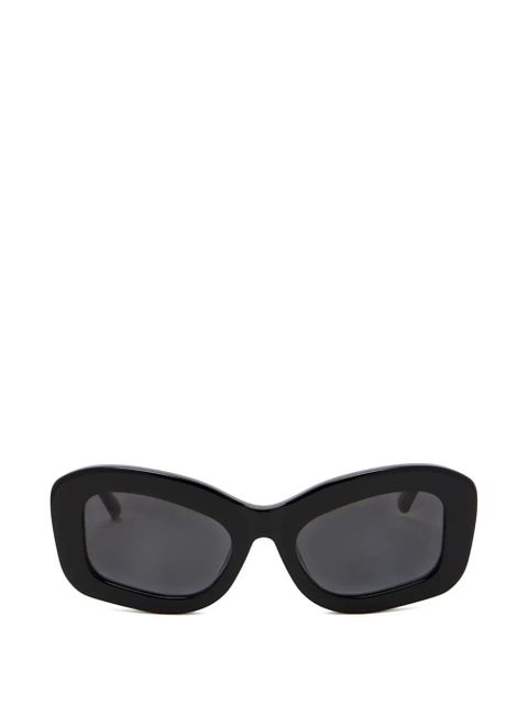 The Attico rectangle-frame sunglasses - Black - zdjęcie produktu nr 1