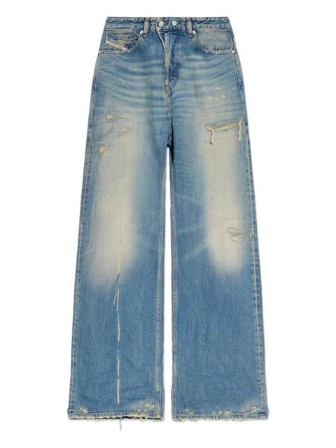 Diesel 1996 D-Sire 09n29 distressed jeans - Blue - zdjęcie produktu nr 1