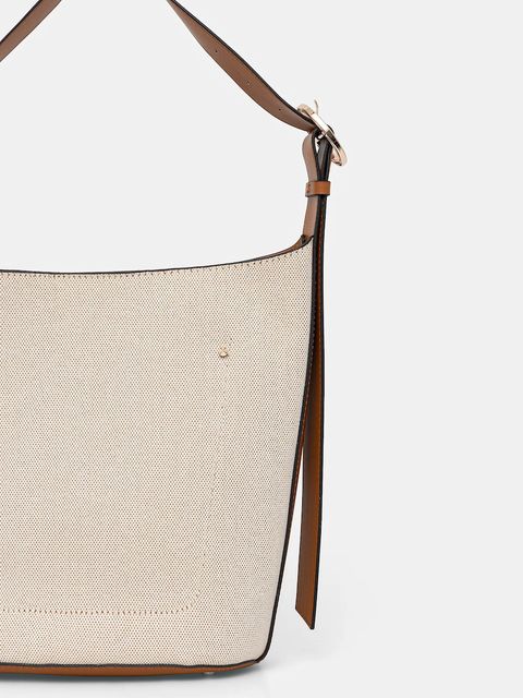 Guess torebka NICOLETTE kolor beżowy HWAG96 62040