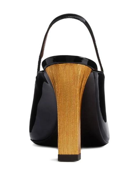 Giuseppe Zanotti 90mm Brendha slingback pumps - Black - zdjęcie produktu nr 2