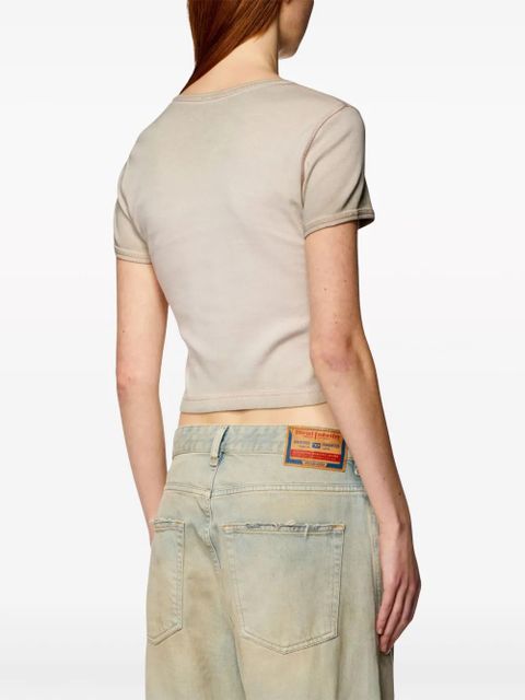 Diesel T-Ele cotton T-shirt - Neutrals