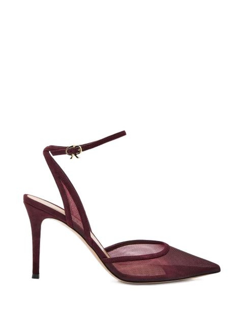 Gianvito Rossi 85mm Ryry pumps - Red - zdjęcie produktu nr 1