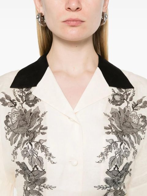 ZIMMERMANN short-sleeve shirt - Neutrals
