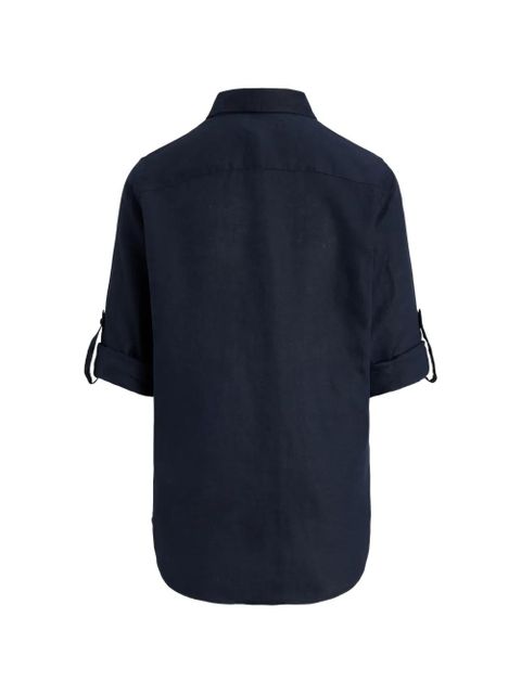 Lauren Ralph Lauren linen shirt - Blue - zdjęcie produktu nr 2