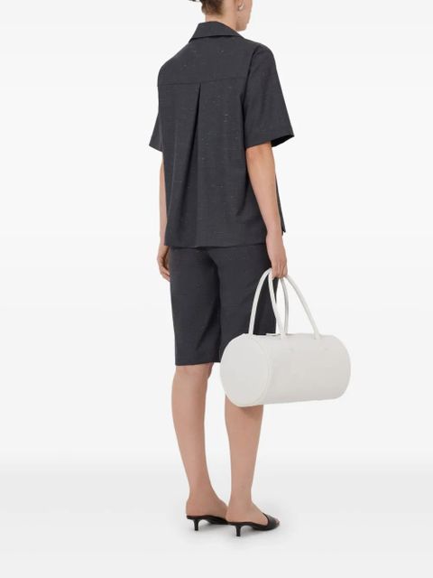 LouLou de Saison button short-sleeve shirt - Neutrals