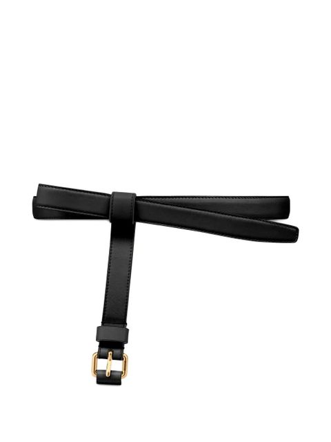 Moschino bow-detail leather belt - Black - zdjęcie produktu nr 2