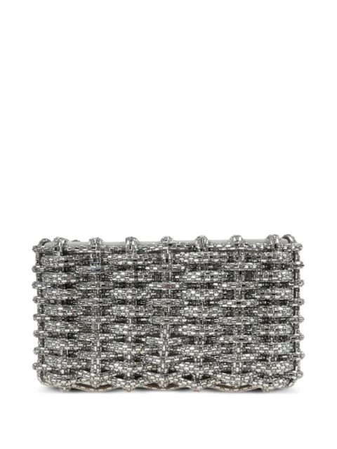 Simkhai Morgan woven clutch bag - Silver - zdjęcie produktu nr 1