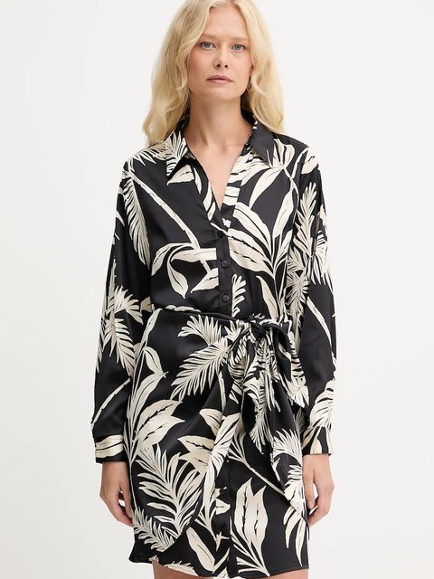 Guess sukienka ALYA kolor czarny mini prosta W3RK91 WF1T2 - zdjęcie produktu nr 1