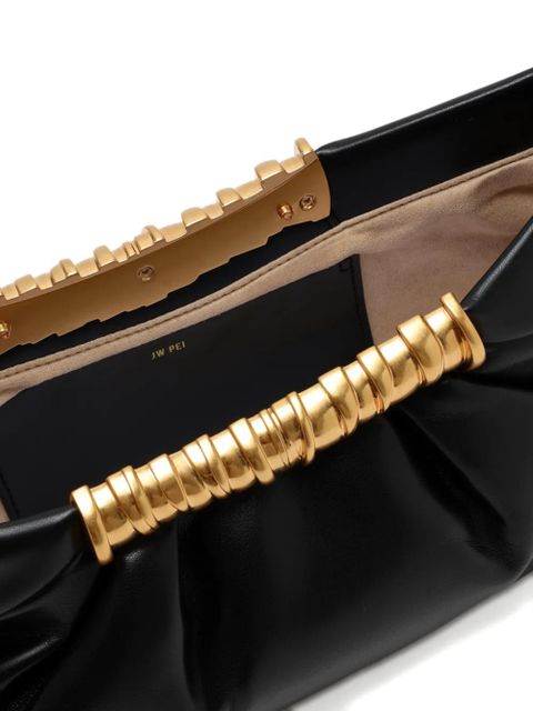 JW Pei Leia gathered clutch bag - Black