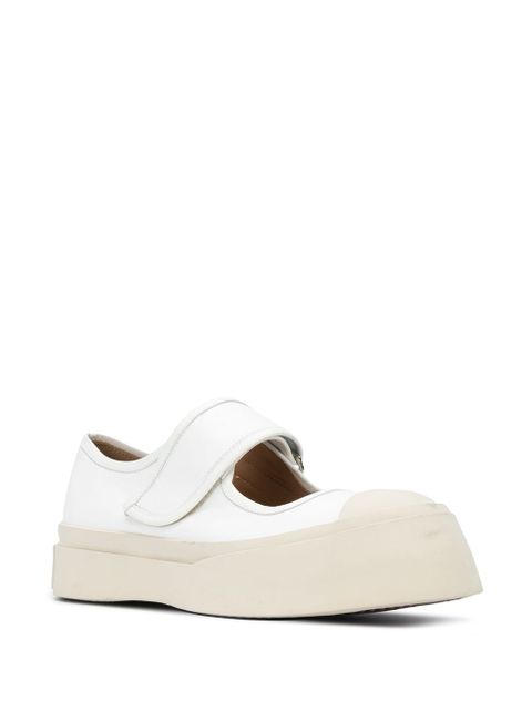 Marni leather Mary Jane sneakers - White