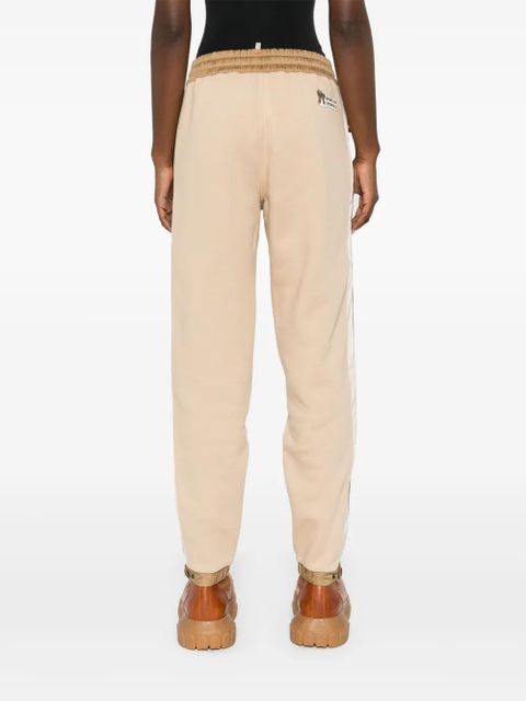Moncler Grenoble side-stripe track pants - Neutrals