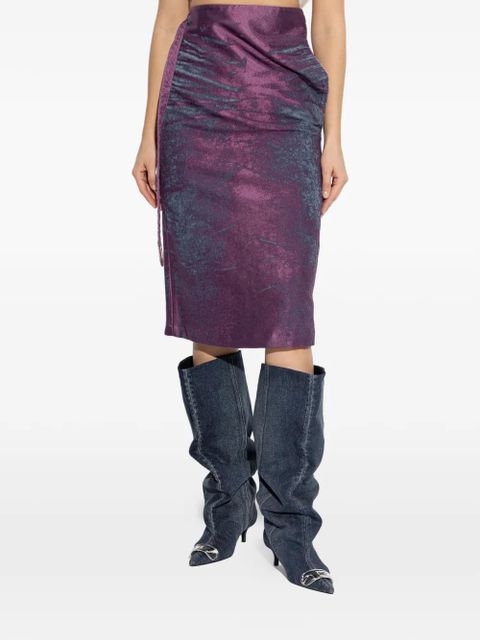 Diesel drawstring skirt - Purple