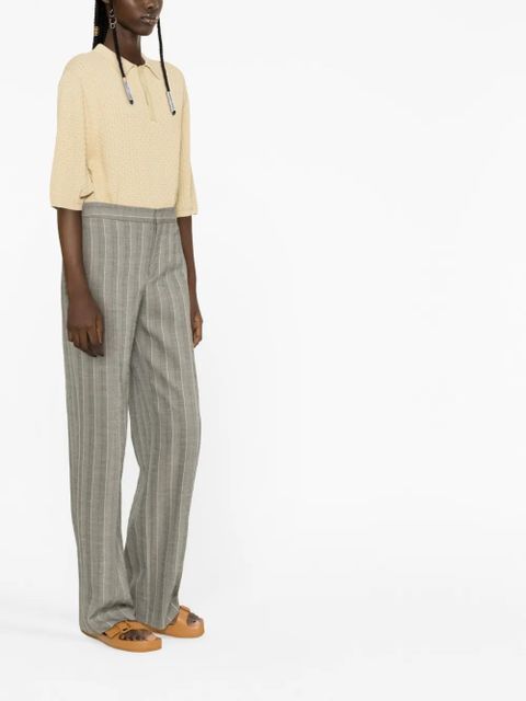 ISABEL MARANT Scarly tailored trousers - Grey
